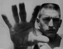 Johnny Unitas' throwing hand