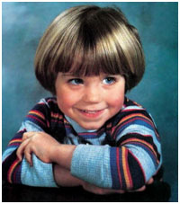 Jonathan Brandis age 4