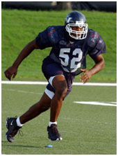 Jovan Belcher playing high school football