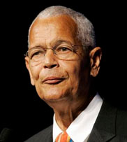 Julian Bond, as chairman of National Association for the Advancement of Colored People