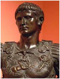 Caesar statue