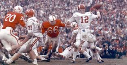 Ken Stabler playing for Alabama