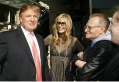 Larry King with Donald Trump