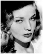 Lauren Bacall in the 1940's