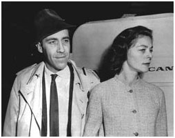 Lauren Bacall with Jason Robards