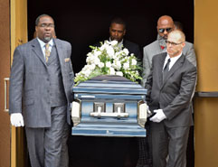 Lawrence Phillips funeral
