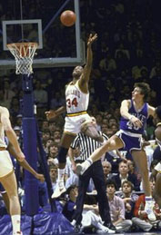 Len Bias playing for Maryland