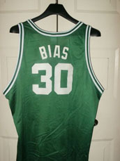 Len Bias Celtic jersey