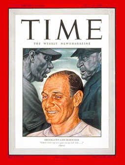 Leo Durocher on cover of TIME Magazine