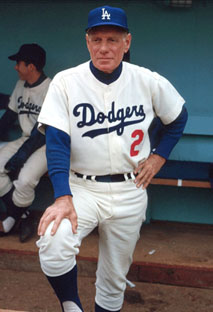 Leo Durocher with the Dodgers, early 1960's