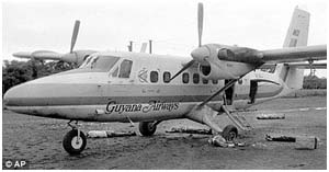 airport near Jonestown