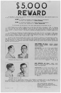 Wanted poster in 1937 for Lepke