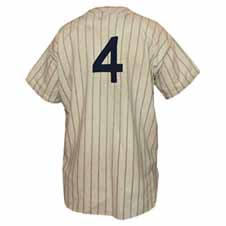 Lou Gehrig's uniform