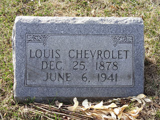 Louis Chevrolet grave