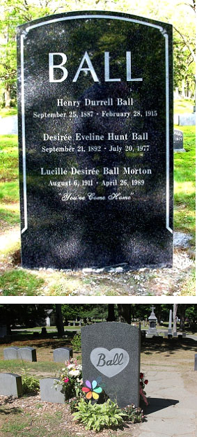 Lucille Ball grave