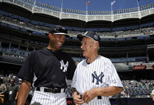 Luis Arroyo, Yankees old timers day