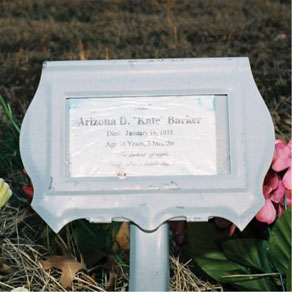 Ma Barker grave