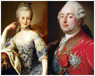 Marie Antoinette and Louis-Auguste