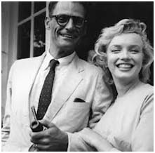 Marilyn Monroe and Arthur Miller