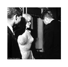 Marilyn Monroe and John F. Kemmedy