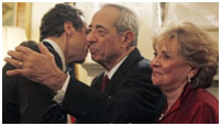 Mario Cuomo and son, Andrew