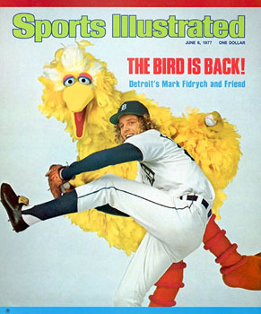 Mark Fidrych on cover of Sports Illustrated