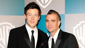 Mark Salling and Corey Monteith