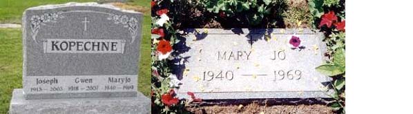 Mary Jo Kopechne burial site