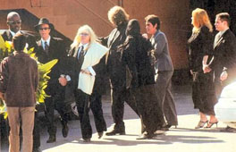 Maurice Gibb funeral