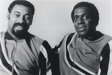 Meadowlark Lemon with Wilt Chamberlain