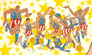 Harlem Globetrotters cartoon