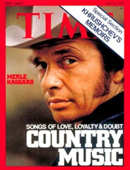 Merle Haggard on cover of Time Magazine