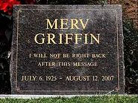 Merg Griffin grave