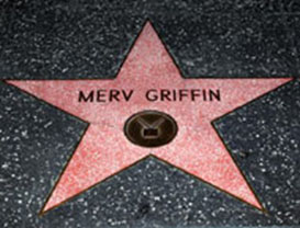 Merg Griffin star on the Hollywood Walk of Fame