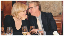 Mike Nichols and Diane Sawyer