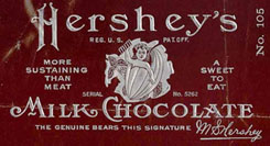 The first Hershey Bar