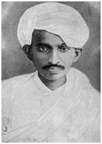 Mohandas Gandhi around 1915