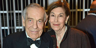 Morley Safer and Jane Fearer