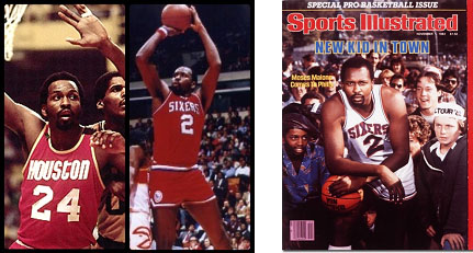 Moses Malone on cover of Sports Illustrated