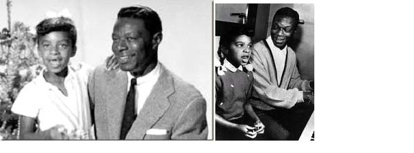 Nat King Cole with daughter, Natalie