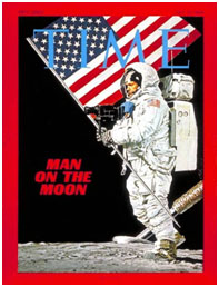 Neil Armstrong on the cover of Time Magazine