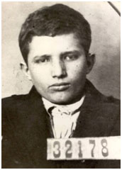 Nicolae Ceausescu mugshot