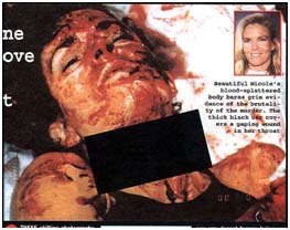 Nicole Brown Simpson Dead Photo