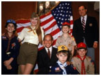 Boy Scouts uniforms designed by La Renta