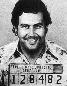 Pablo Escobar mugshot