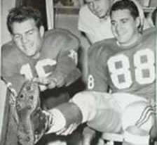 Pat Summerall with Frank Gifford