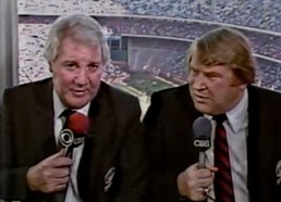 Pat Summerall with John Madden