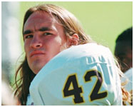 Pat Tillman playing for Arizona State University