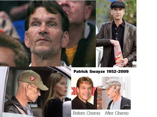 Patrick Swayze with cancer