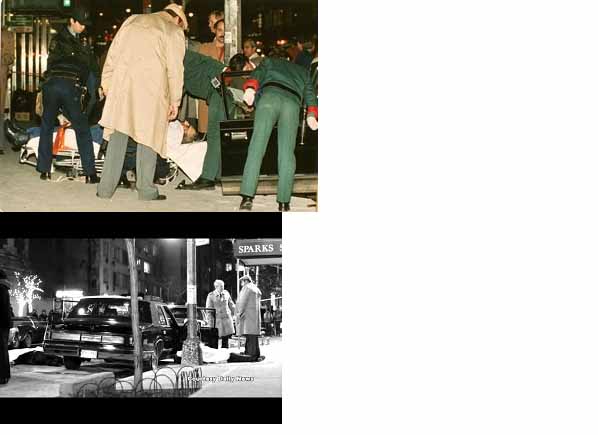 Paul Castellano dead in front of Sparks Steakhouse